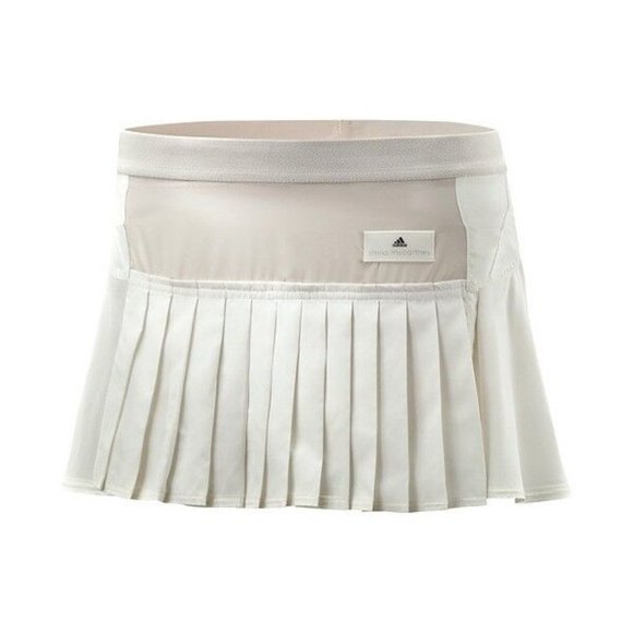 STELLA McCARTNEY x Adidas O53864 TENNIS Sport SKIRT White Chalk ( L )